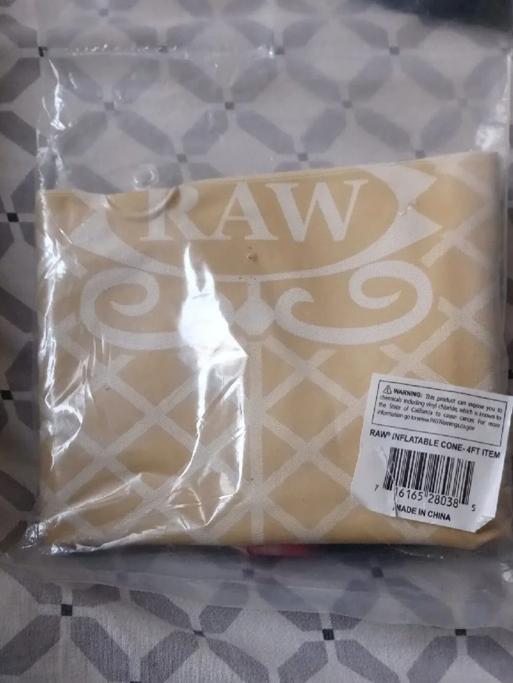 4ft Raw Cone inflatable